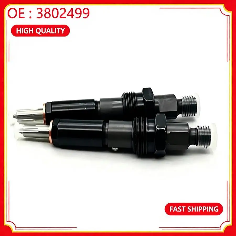 6PCS Brand New 6B5.9 6BT5.9 Diesel Fuel Injector 3802499 For Cummins Engine