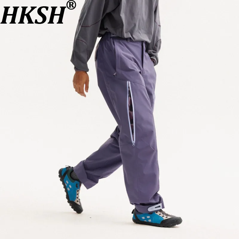 

HKSH весна осень новые функциональные горные стильные уличные повседневные брюки модный брендовый дизайн водостойкие устойчивые к разрыву HK15562