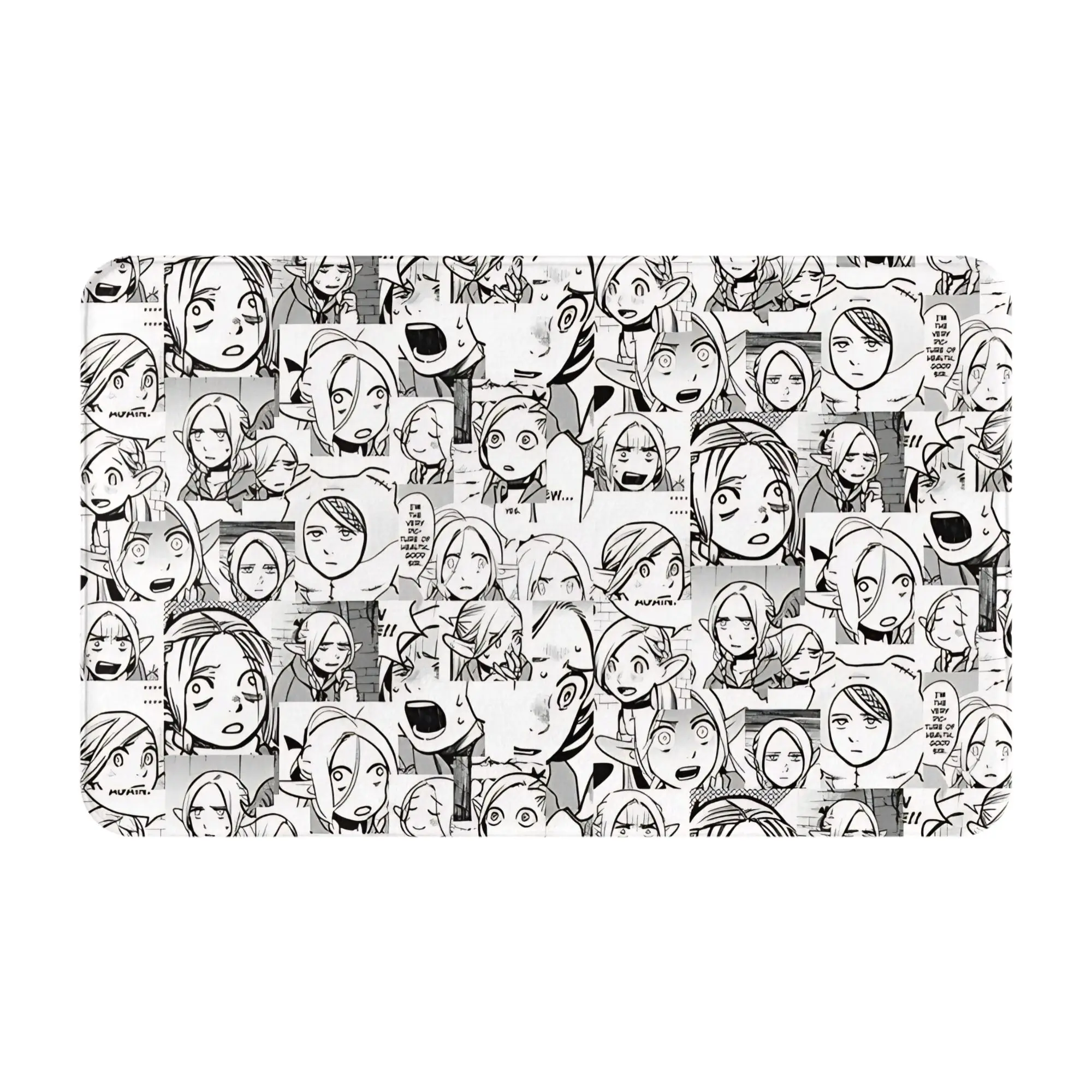 Senshi  Decorations Bathroom Mat Delicious in Dungeon Doormat Living Room Carpet Balcony Rug Home Decoration