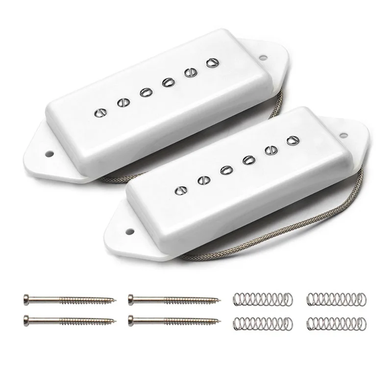 

Винтажный звукосниматель Dog Ear P90 N-6.9K/B-7.2K Soapbar, однокатушечный звукосниматель Alnico 2 для бриджа, аксессуары для гитарных струнных инструментов