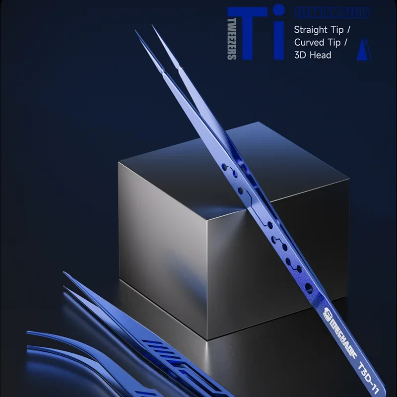 صلابة عالية الأكسدة المقاومة المضادة للمغناطيسية ميكانيكي سبائك التيتانيوم الملقط أدوات صيانة الهواتف المحمولة لقط #5