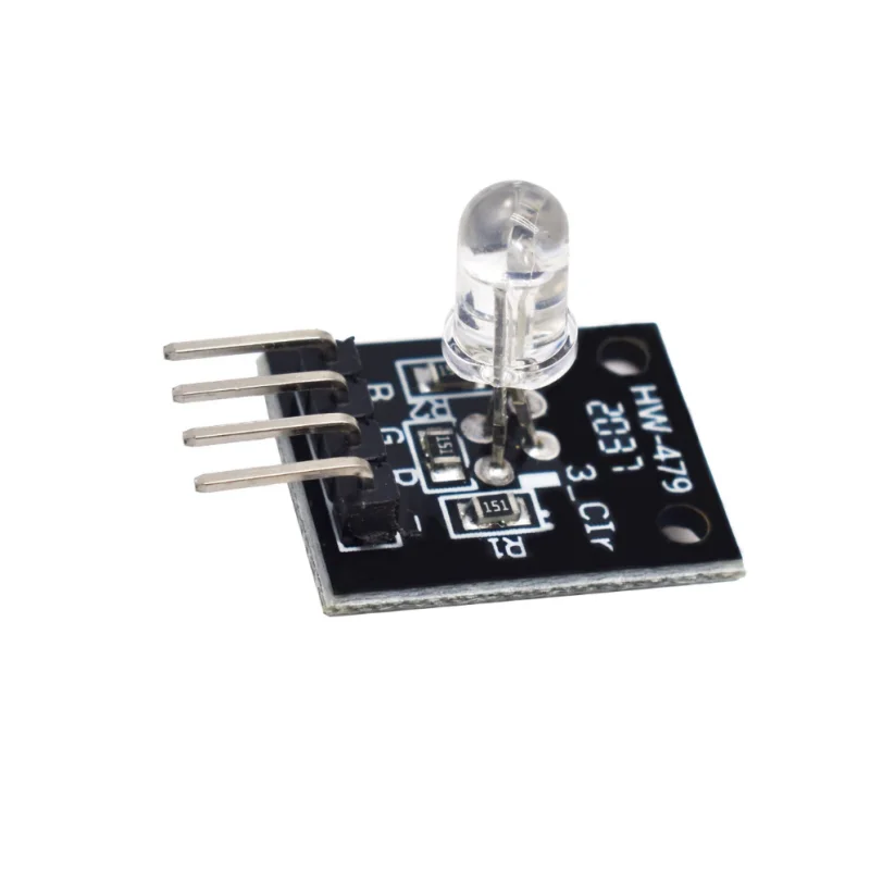 Eletrônica inteligente Módulo para Arduino, 4-Pin Módulo RGB, 3 Cores, RGB LED Sensor, DIY Starter Kit, KY016