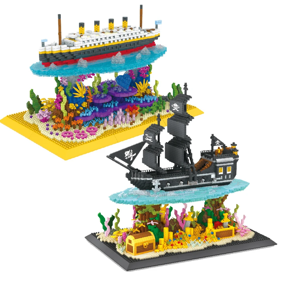 modelo-de-barco-titanico-moc-micro-bloques-de-construccion-barco-de-vapor-de-perla-negra-escena-subacuatica-cofre-del-tesoro-ladrillos-de-arena-coral-juguetes