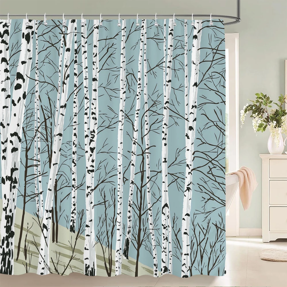 High Quality Colorful Flowers Fabric Shower Curtain Waterproof Printing Floral Bath Curtains for Bathroom Decorate with Hooks