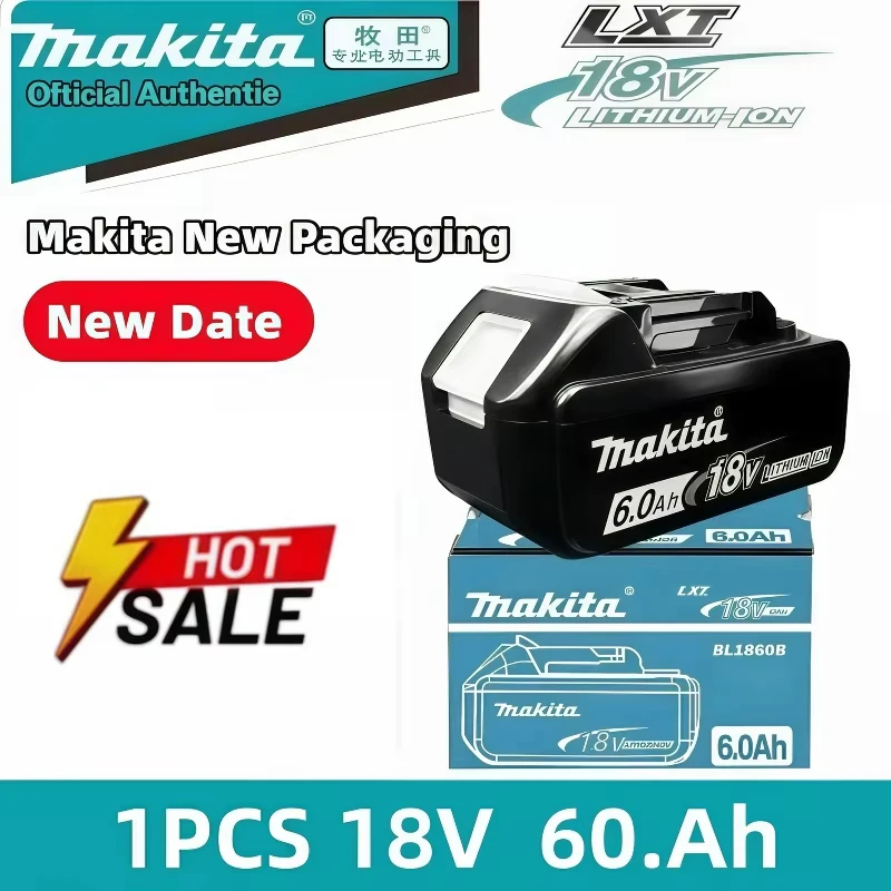 ?   Originele Makita accu 18V 6Ah/5Ah/3Ah voor Makita ​ BDF453RHE, BDF453SHE, BDF453Z, BDF454F, Vervangende lithiumbatterij ?