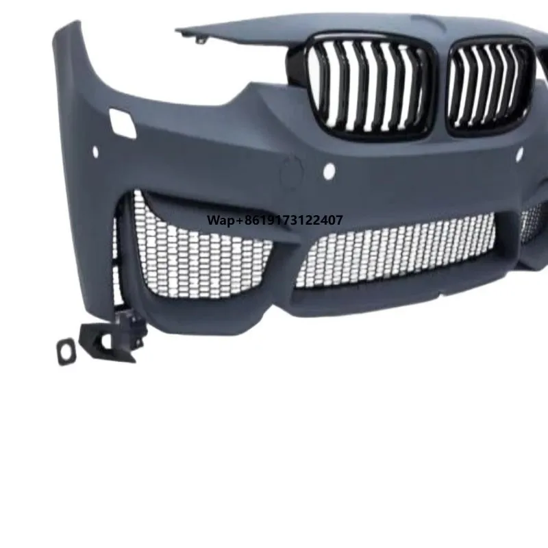 

3D Style Carbon Fiber Front Lip Bumper Chin Spoiler Flap for F85 X5M F86 X6M 2015-2019 Auto Tuning f30 m sport front bumper