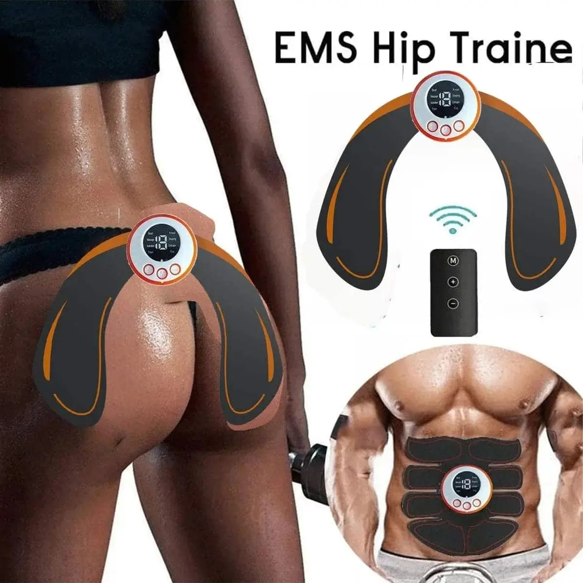 2026 EMS entraîneur de hanches à distance sans fil stimulateur musculaire électrique tons de Fitness fesses Toner bout à bout masseur de levage Rechargeable