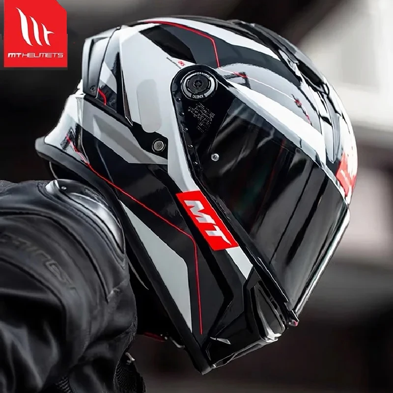 

Мотоциклетный шлем MT Stinger 2, сертификация ECE DOT, анфас, Casco, двойной объектив, внедорожный гоночный шлем Casco Para Moto