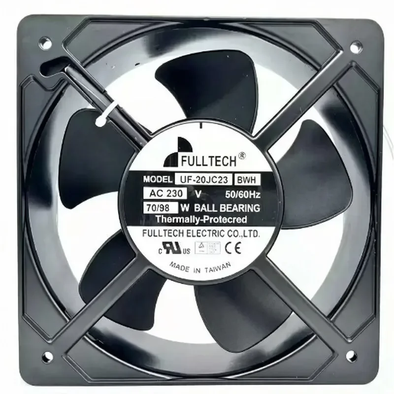 Novo Ventilador de Resfriamento Axial para Gabinete FULLTECH Fuyou 20572 UF-20JC23 BWH AC230V