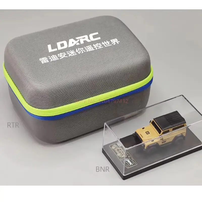LDARC R01 MINI RC Crawler 1/64 Simulierte elektrische Fernbedienung Modellauto Tabletop RTR 2,4 GHz Erwachsene Kinderspielzeug