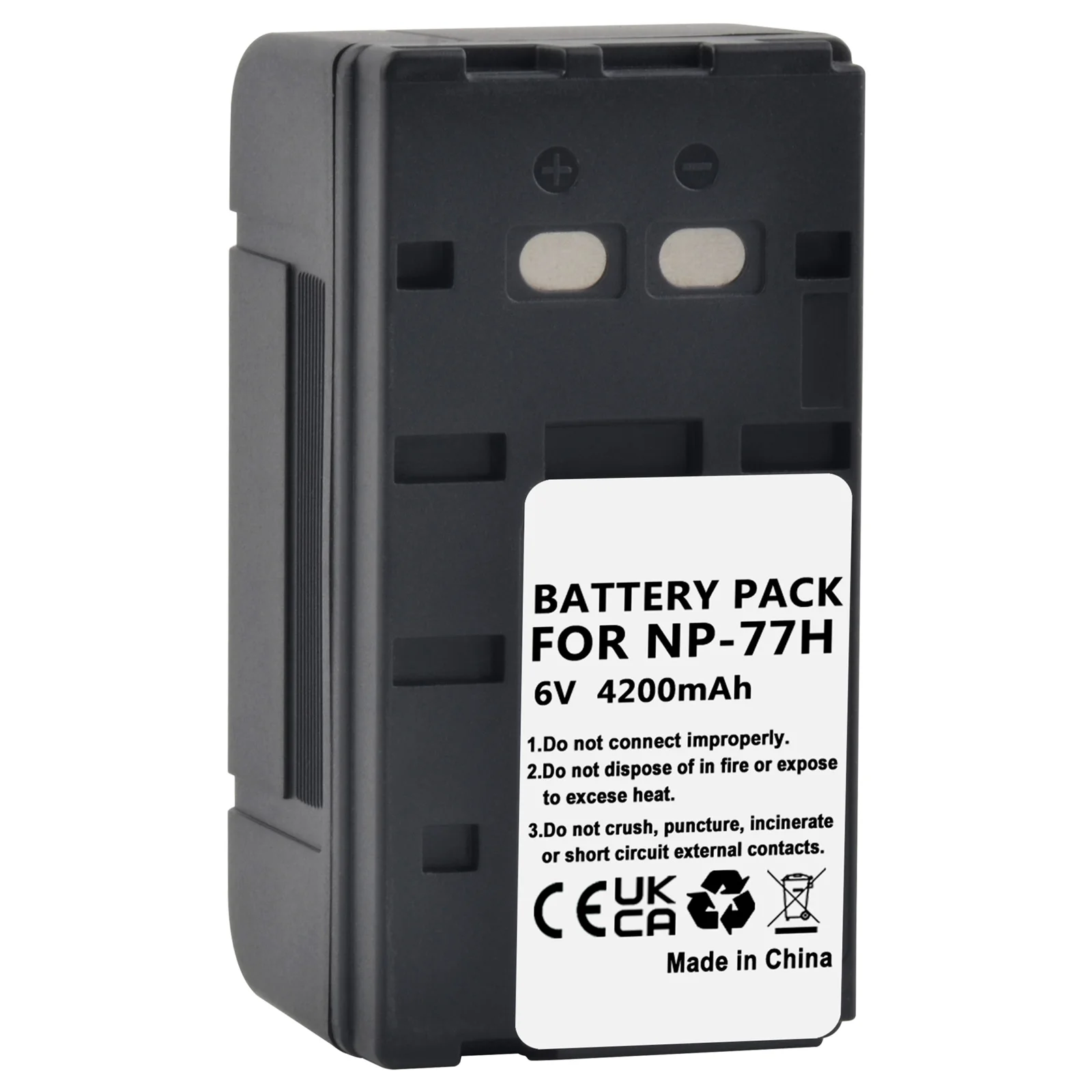 4000mAh NP-77H Replacement Ni-Mh Camera Battery+LED USB Dual Charger for Sony NP-66 NP-67 NP-68 NP-77 NP-98 NP-77H NP-55 - Image 6