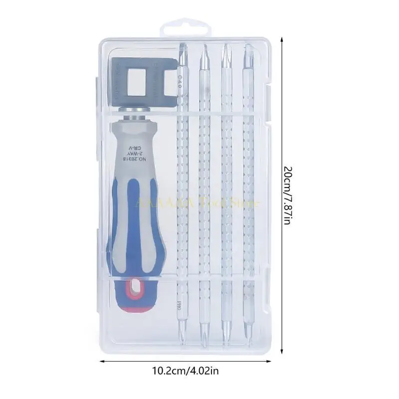 A2BE 18 In 1 Multifunctional Telescopic Screwdriver Household Appliances Repair Tool