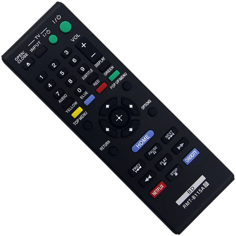 RMT-B115A remote control compatible with Sony DVD BDP-S570/WM S760 580 S560 S480 S470 S360 BX2 BX57 S2100