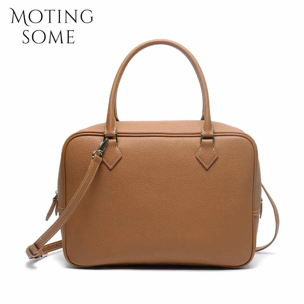 

Motingsome TOGO Cowhide Leather Women Bag Light Shoulder Handbag and Purses Crossbody Pouch Lady Satchels Casual Tote 2024 New