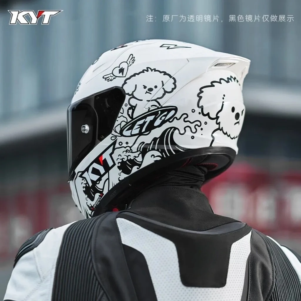 KYT Upgrade Motorcycle Helmet ECE Certification Professional Motobike Capacete Full Helmet Track Racing Cascocascospara Moto