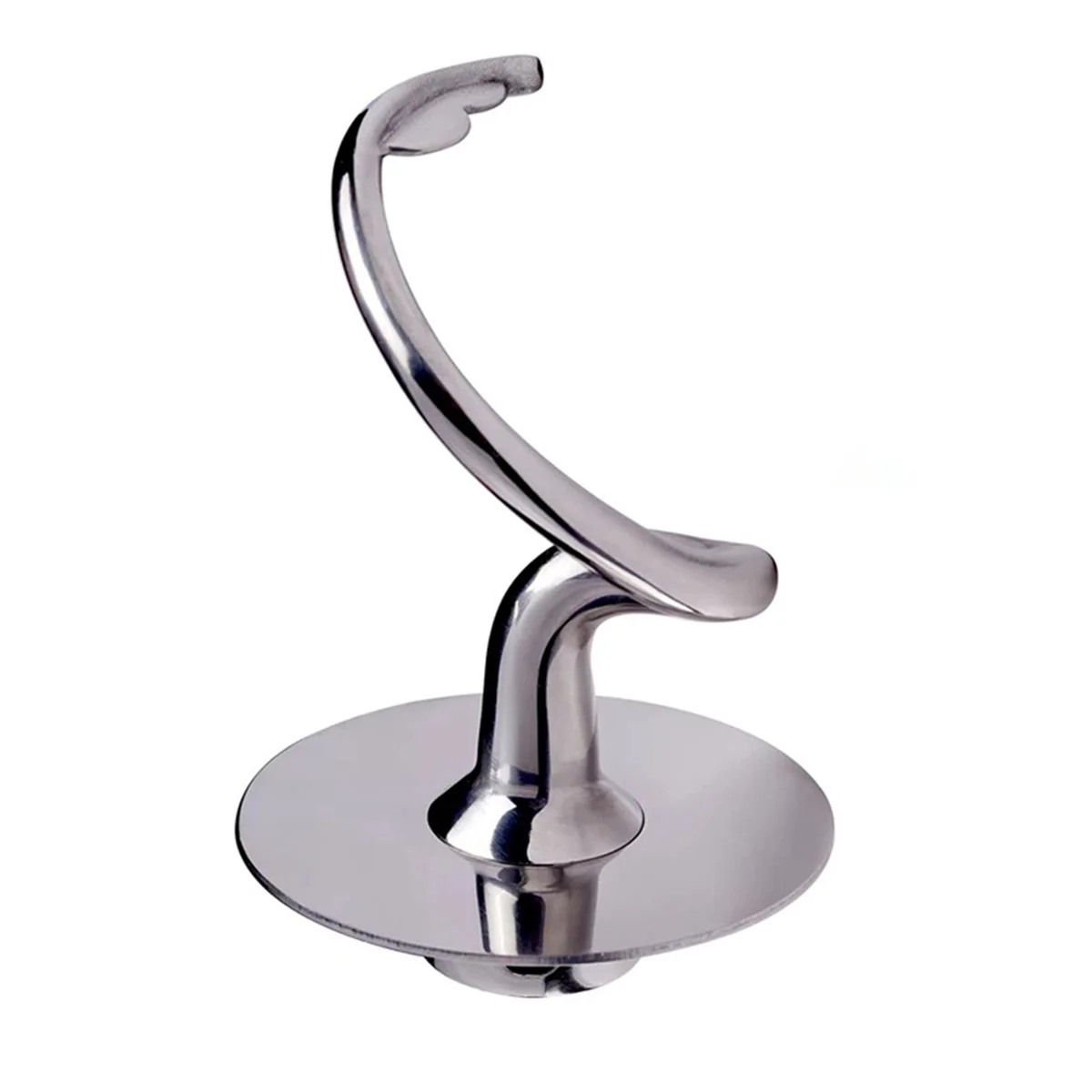 ABKR Stainless Steel Spiral Dough Hook for KitchenAid Stand Mixer, Fits 4.5-5 QT Mixing Bowl for Tilt-Head Stand Mixers