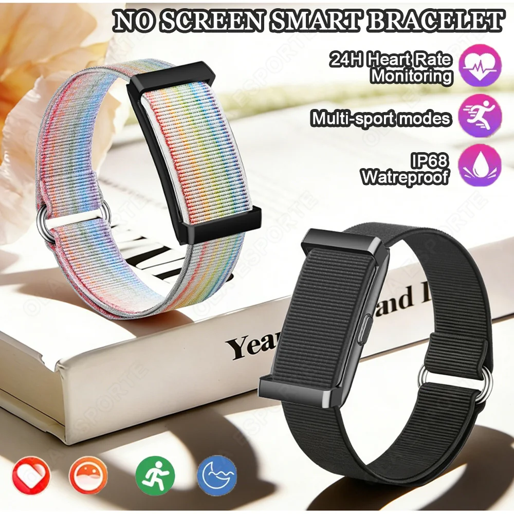 New GPS Running Track No Screen Smart Watch Waterproof Sport