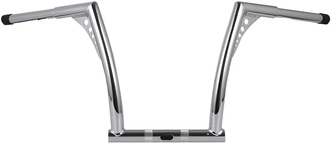 

TCT-MT Rise 14-дюймовый руль с вешалкой 1-1/4 дюйма, подходит для Harley Chizeled Bar Dyna Wide Glide FXDWG 1999-2017 Fat Bob FXDF Low Rider FXDLS