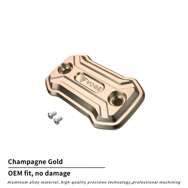 

CNC Aluminum Brake Fluid Reservoir Cap for Loncin Voge CU250, Front Master Cylinder Cover