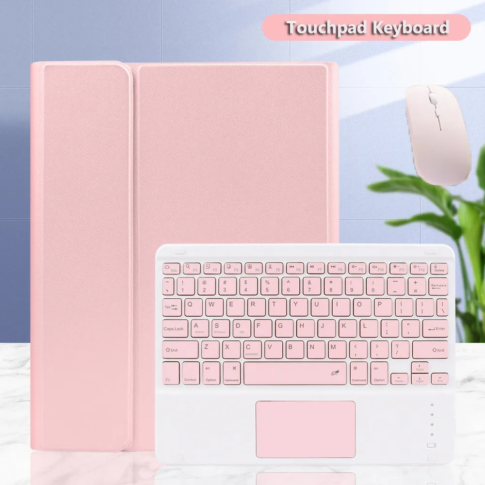 

Чехол-клавиатура с откидной подставкой для Xiaomi Pad Mini 2025 8,8 дюйма K Pad 8,8 дюйма для Redmi Pad SE 8,7 дюйма, магнитная беспроводная сенсорная клавиатура