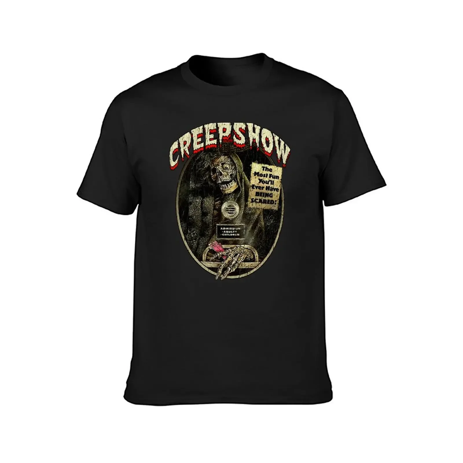 Creepshow 1982 T-Shirt summer tops Short sleeve tee Aesthetic clothing cute clothes t shirts for men graphic