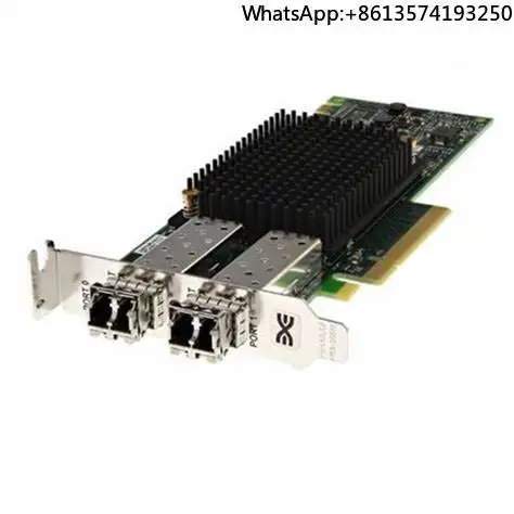 

0RXNT1 — Emulex LPe31002 16 Гбит/с, 2 порта SFP+, оптоволоконный канал PCI Express 3.0 X8, низкопрофильный адаптер хост-шины