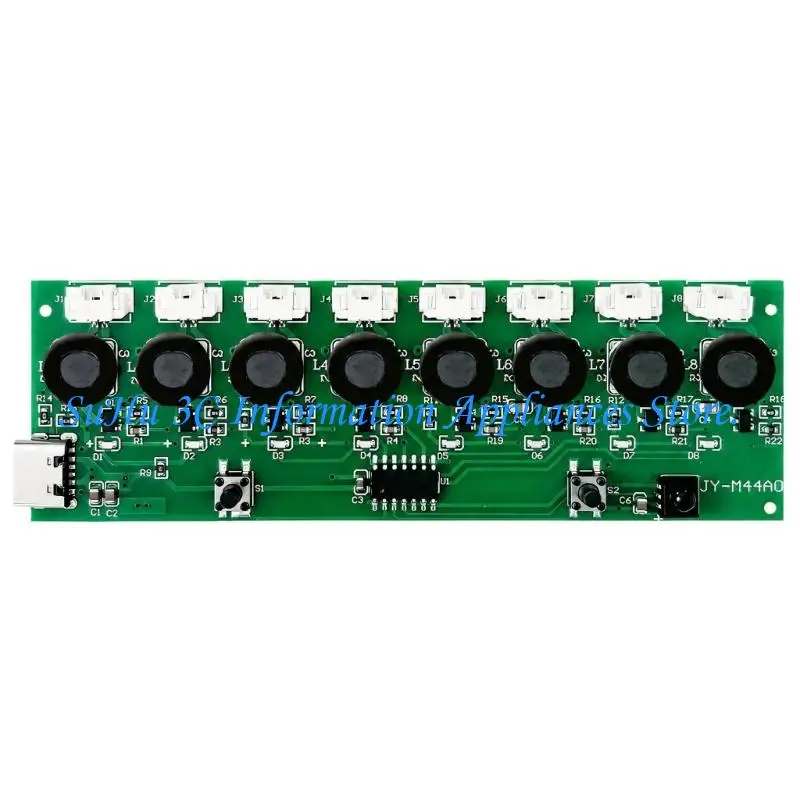  108 kHz Eight-Channel Ultrasonic Atomization Unit with 5V PH1.25 Layout