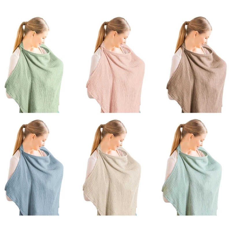 

Soft and Breathable Privacy Nursing Towel Privacy Breastfeeding Poncho Cover