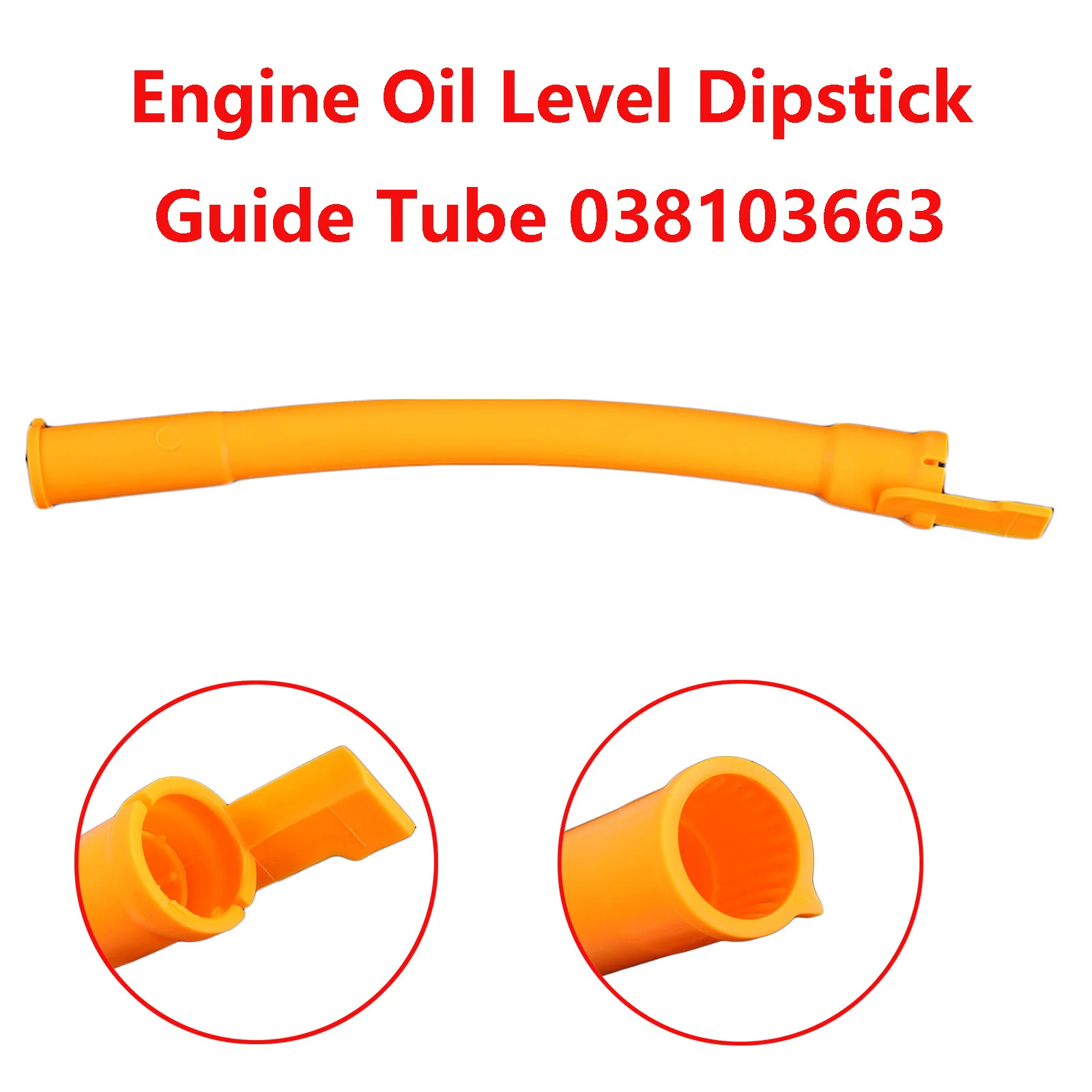 1X For Seat Alhambra Cordoba Ibiza Inca Leon Toledo Transmission Engine Oil Level Dipstick Guide Tube Car Accessories 038103663