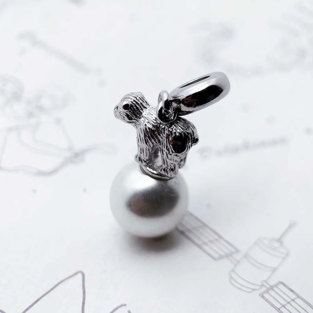 Fashion Hot Polar Bear Pendant Dangle Charm For Women New 925 Sterling Silver Cute Gift