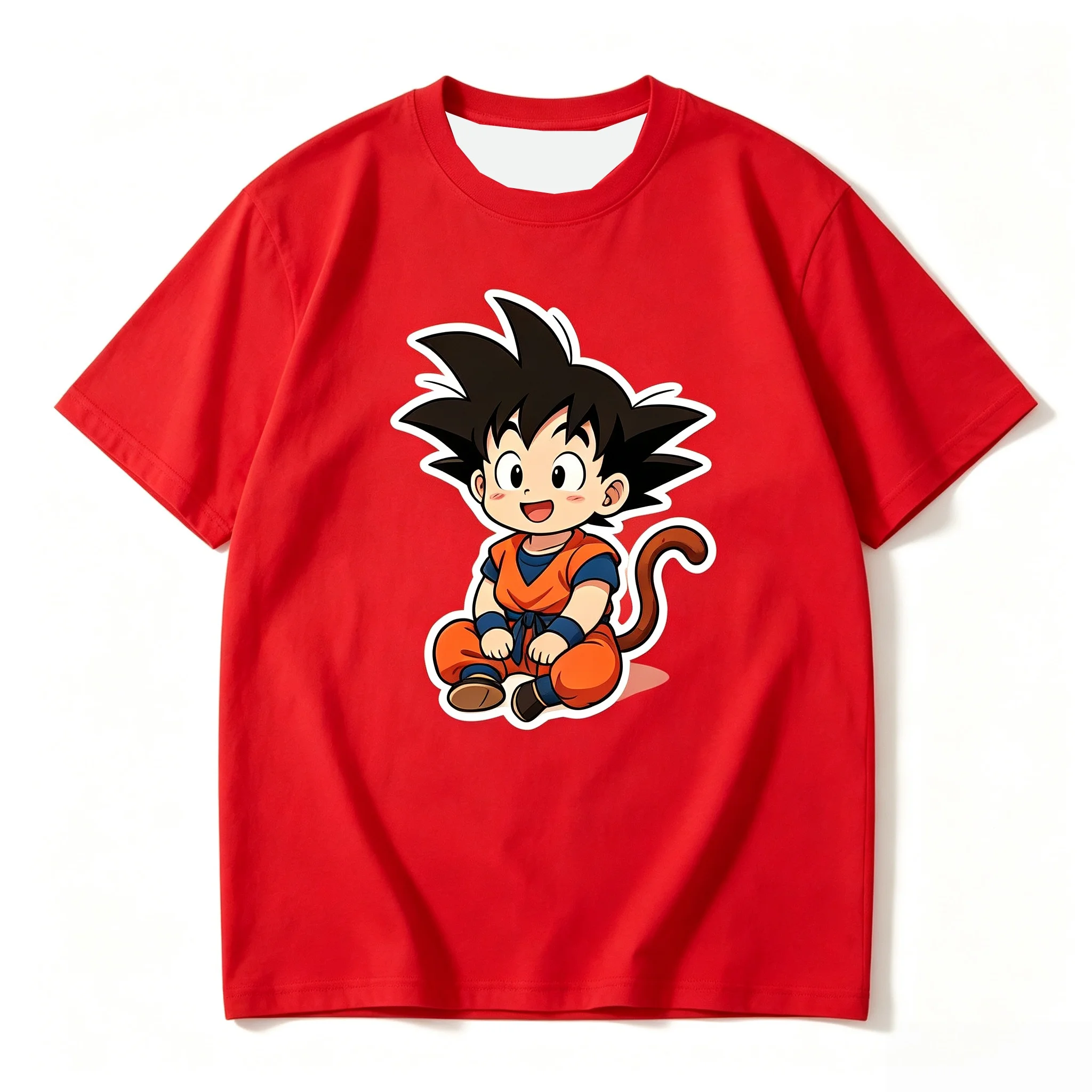 2026 Dragon Ball 3D-Druck Sommer Schnelltrocknend Atmungsaktiv und Bequem Herren Fußballtrikot Familien-Partnerlook