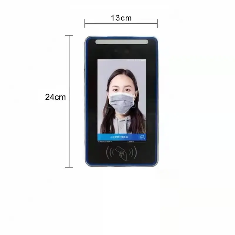 Facial Recognition with Body Temperature Measurement Face Recognition Attendance Machine