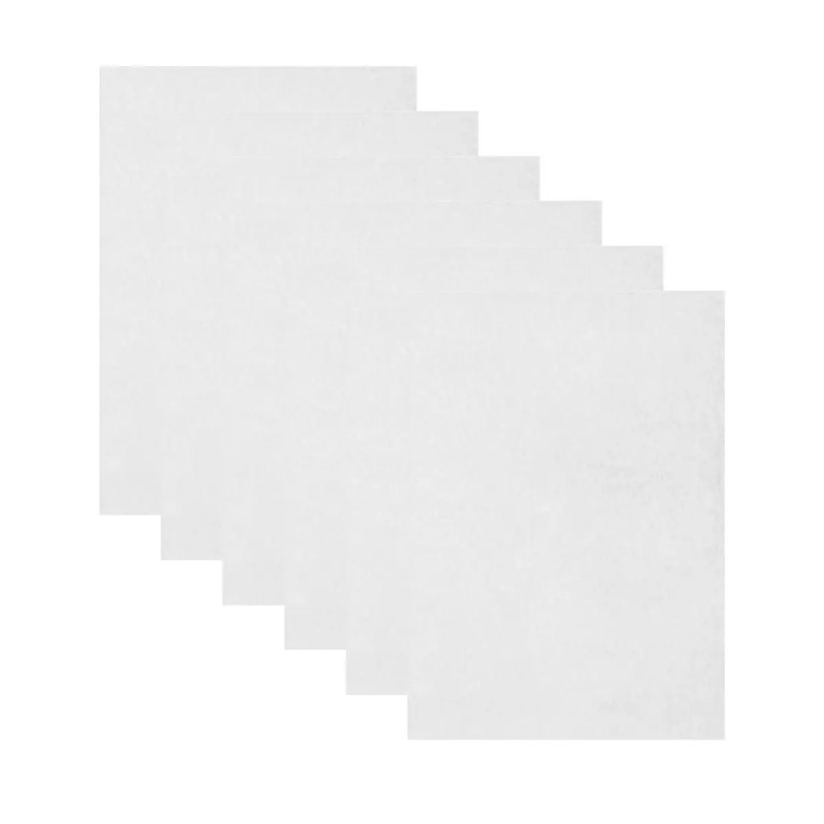 HITL 6 Sheets Printable Shrink Paper Sheets Plastic for Inkjet Printer,for Crafts DIY Keychain Making, Mother'S Day