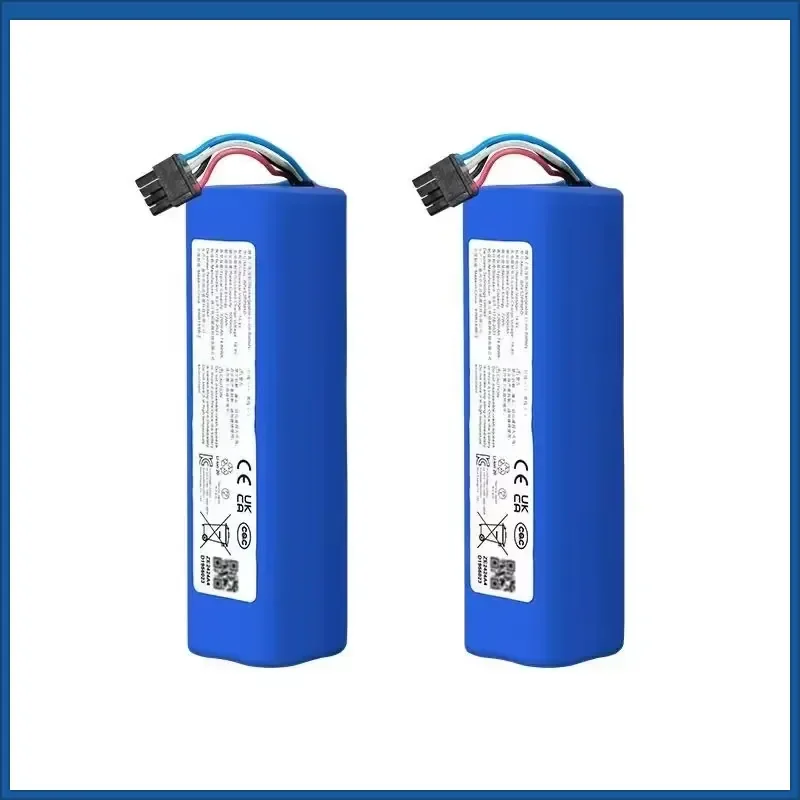 Upgraded New 6500mAh 9800mAh 14.4V YJCC015 YJCC012 Rechargeable Batteries for NARWAL J3 J4 Sweeper Lithium Battery