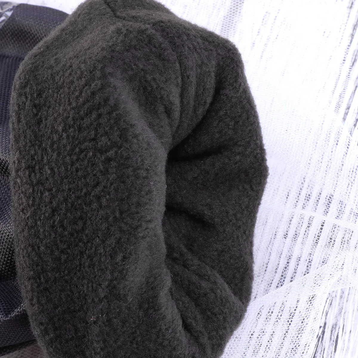 مكشطة ثلج مجرفة ثلج قفازات مجرفة ثلج للسيارة أداة تنظيف نافذة السيارة المحمولة للطقس البارد مكشطة ثلج سوداء #3