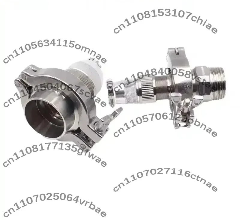 Aviation plug KF16 vacuum air-sealing glass sintered feedthrough installation