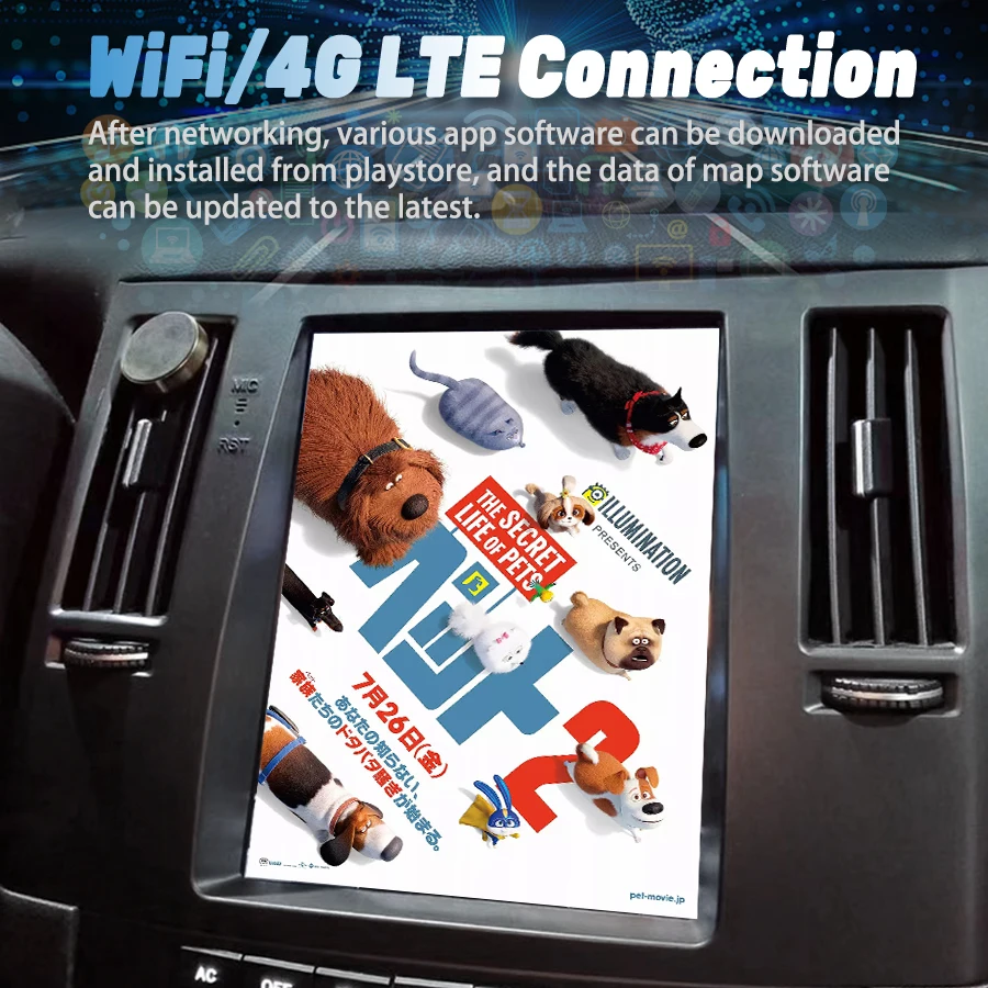 Android Touch Screen For Infiniti FX35 FX45 2003-2007 Car Wireless CarPlay 2 Din Stereo Video Player Multimedia GPS Head Unit