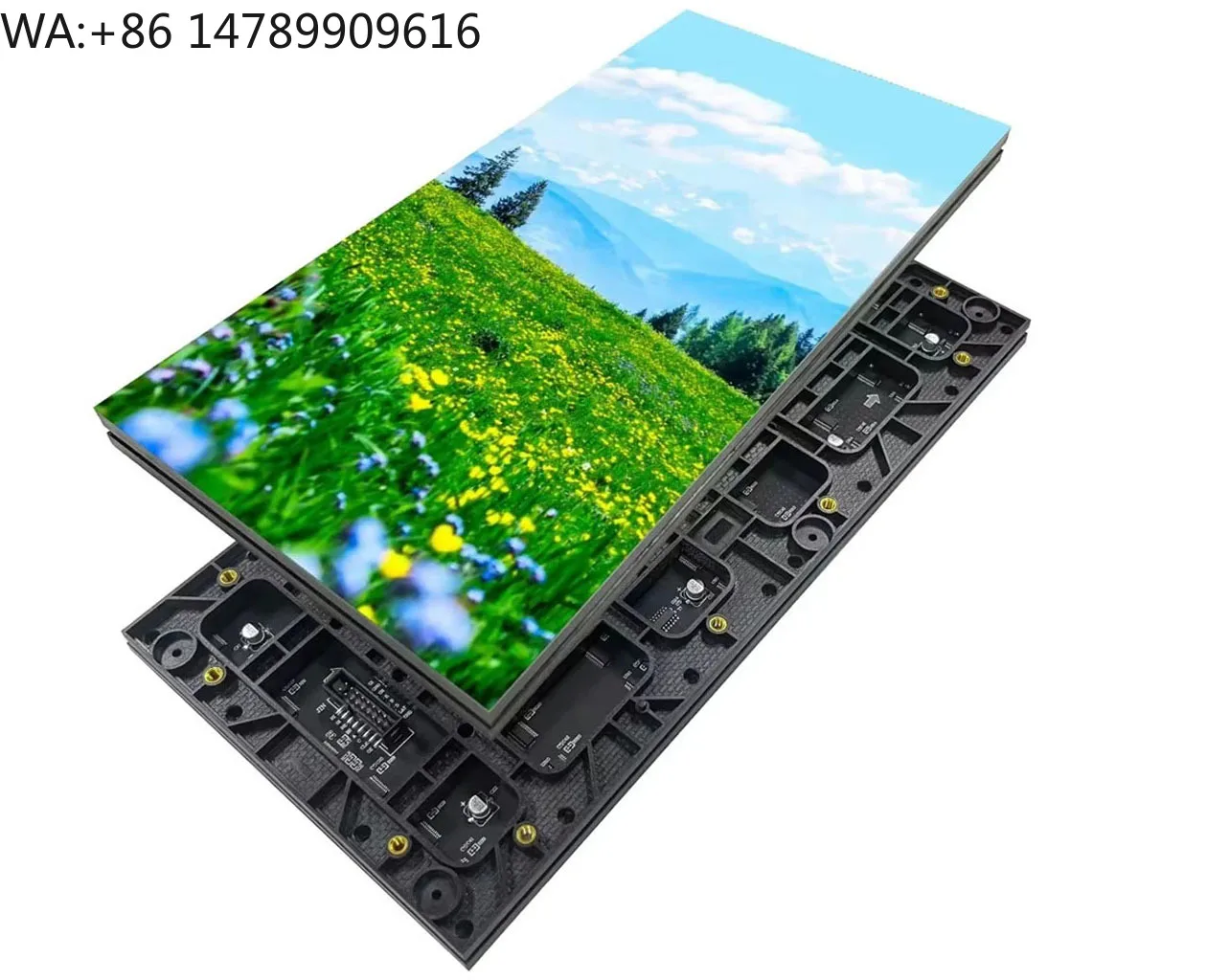 P4 SMD RGB 3-in-1 LED Screen Resolution IP45 450 Nits Brightness Internal Modular Assembly OEM Airport SDK Cloud-Based CMS/RDM