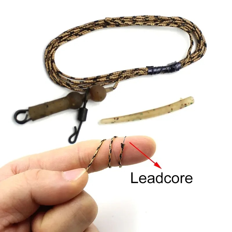 Leadcore Línea Carpa Resistente – Hilo especial para fondo duro - imagen 4