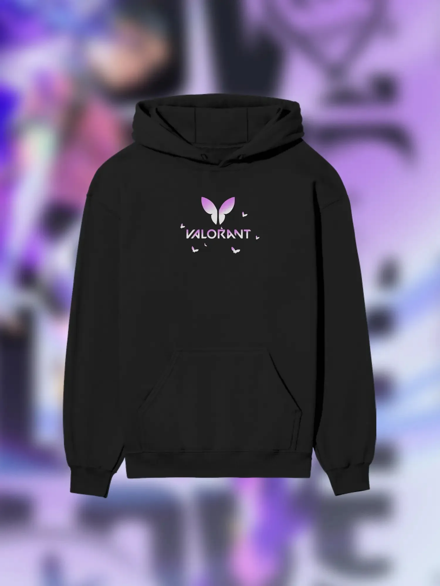 حار لعبة Valorant Reyna هوديي النساء الرجال المتضخم هوديي الشتاء سميكة الصوف الدفء هوديس النساء الرجال البلوز الإناث هوديس #2