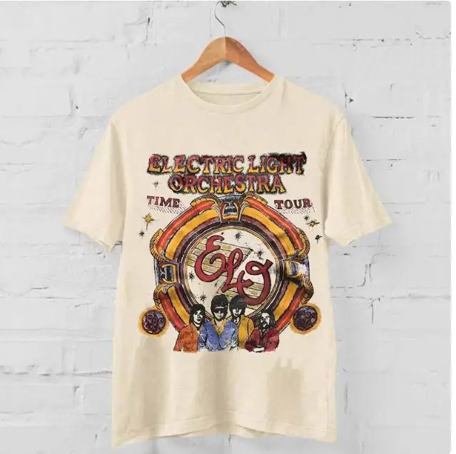 Vintage 1981 ELO Electric Light Orchestra Time Tour Shirt, new new. 1