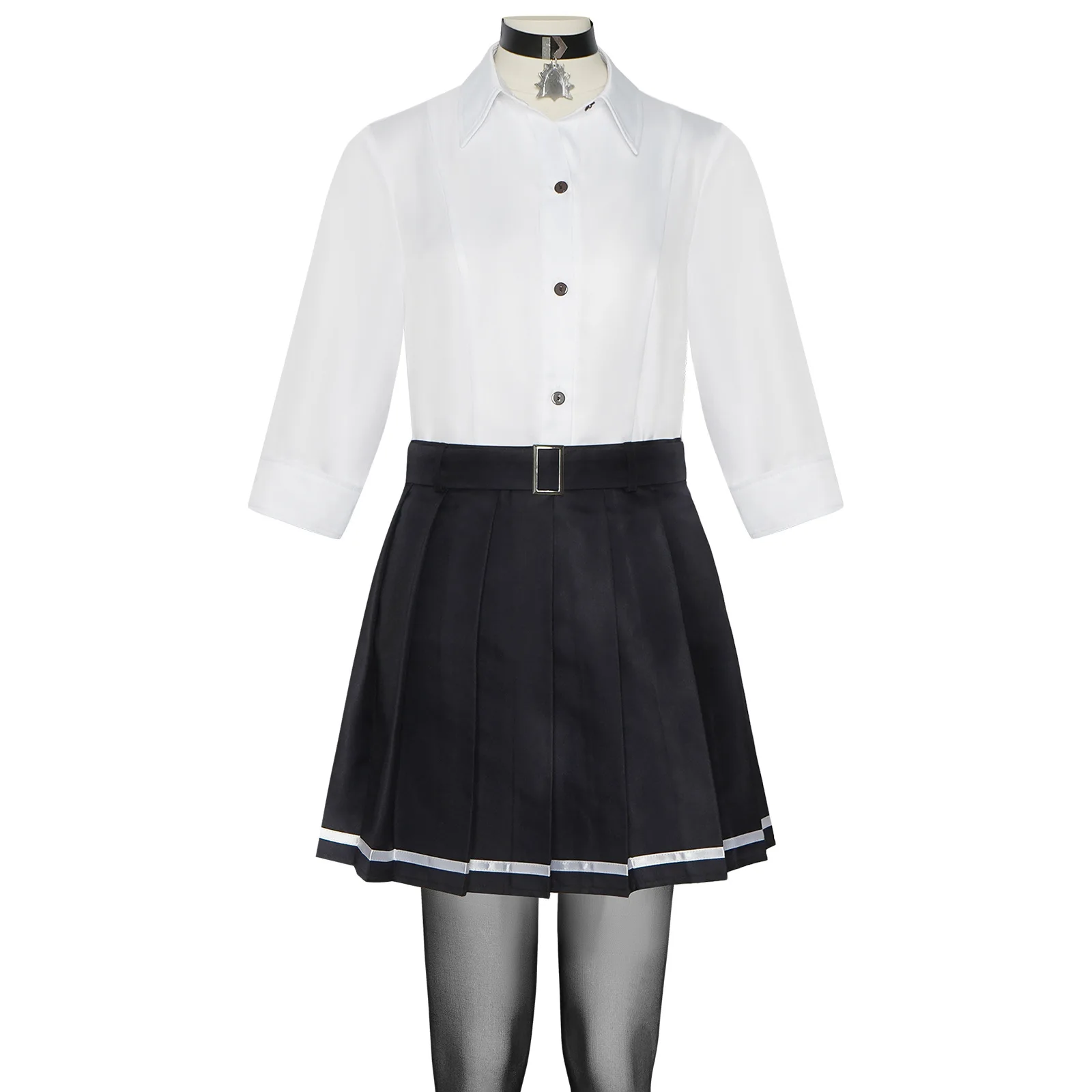 Zenless Zone Zero Ellen Joe Shark Girl JK Uniform Halloween Game Cosplay Costume Full Set Character Roleplay Outfit Party Suit