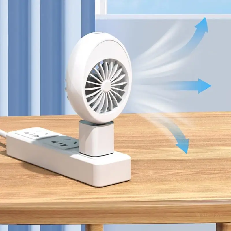 Small Fan Usb Fan Small In-line Quiet Office Table Small USB Fan 5V1A Input and with USB Output