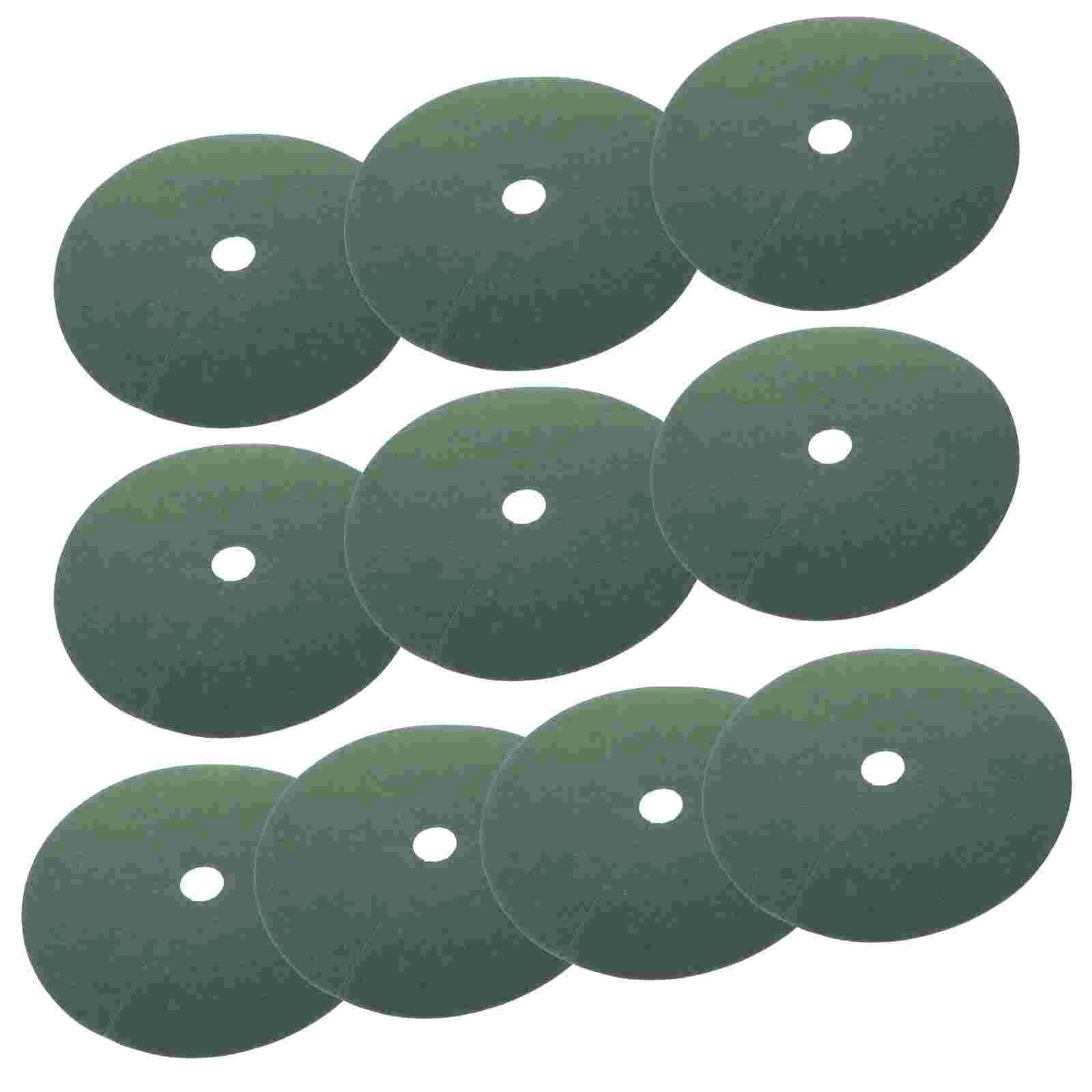 10 Pcs Landscaping Cover Fabric Plant Tree Covering Root Protection Grass Cloth 10pcs Mulch Control Ground Fabric Rings for