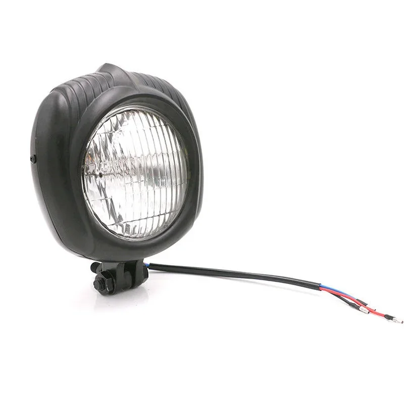 

Универсальная черная ретро-фара с прозрачными линзами для Кафе Racer CB GN Cruiser Chopper