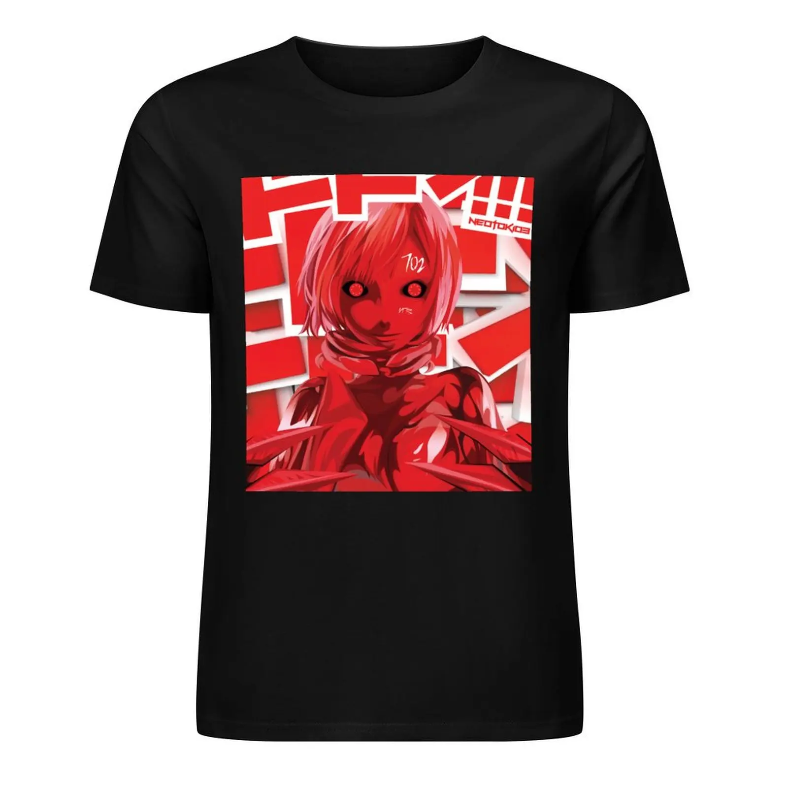 Kopie von Knights of Sidonia-Camiseta de The Red Gauna para hombres, camisas de sudor, camisetas gráficas en blanco