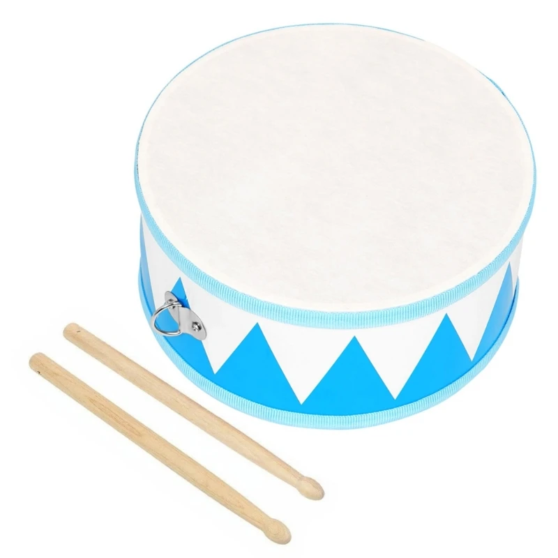 Double Sided Instrument Hand Drum Toy Educational Learning Musical Instrument Toy Multifunctional