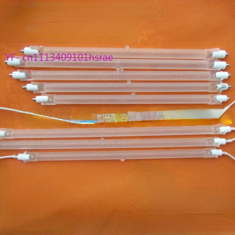 Quartz Infrared Heating Element Straight Plug Halogen Tube Heater Replacement Tube