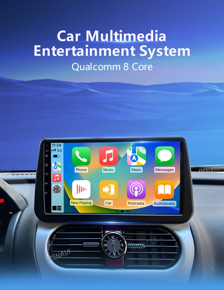 Android 16 Carplay Auto Screen Car Radio Multimedia Player For Opel Combo Corsa Tigra 2001-2011 Autoradio Stereo 2Din Head Unit