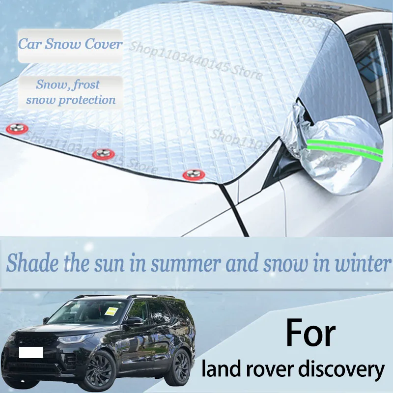 

For land rover discovery car Snow Windscreen, Snow, Frost, Dust and UV Visor, Winter car clothing, thick magnetic